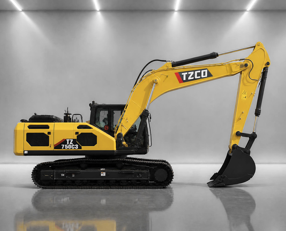 Гусеничный экскаватор TZCO TZ750C3
